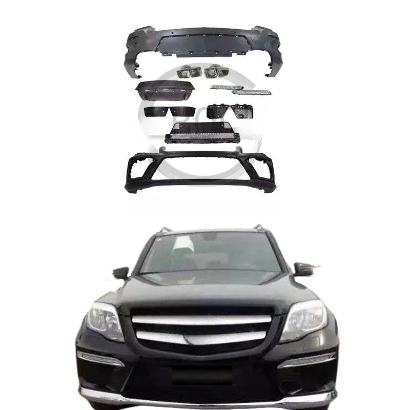 

Wholesale car parts for benz X204 GLK class modify AMG style body kit front bumper kit rear bumper kit tips