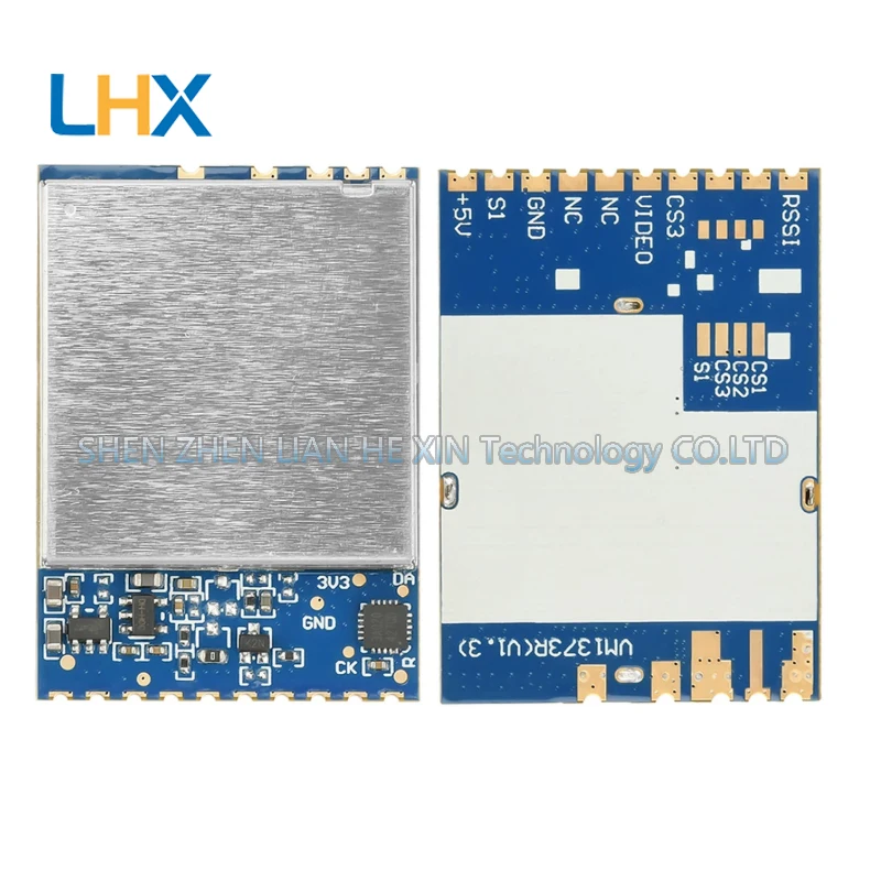 VM1373R analog wireless audio and video transmission receiving module 1.2G1.3G FPV video transmission module DC5V