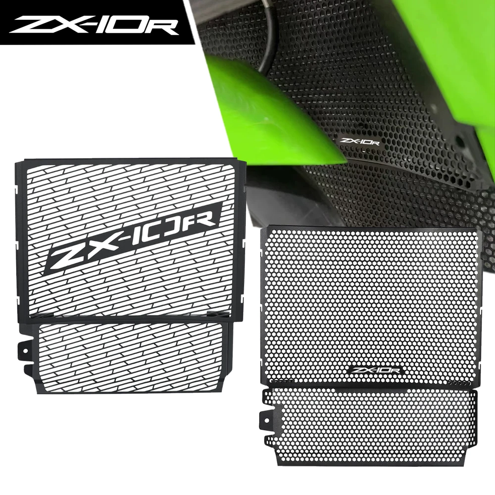 

ZX-10R ZX-10RR For Kawasaki Ninja ZX10R ZX10RR ZX 10R 10RR 2021 2022 2023-2025 Motorcycle Radiator Grille Guard Protector Cover