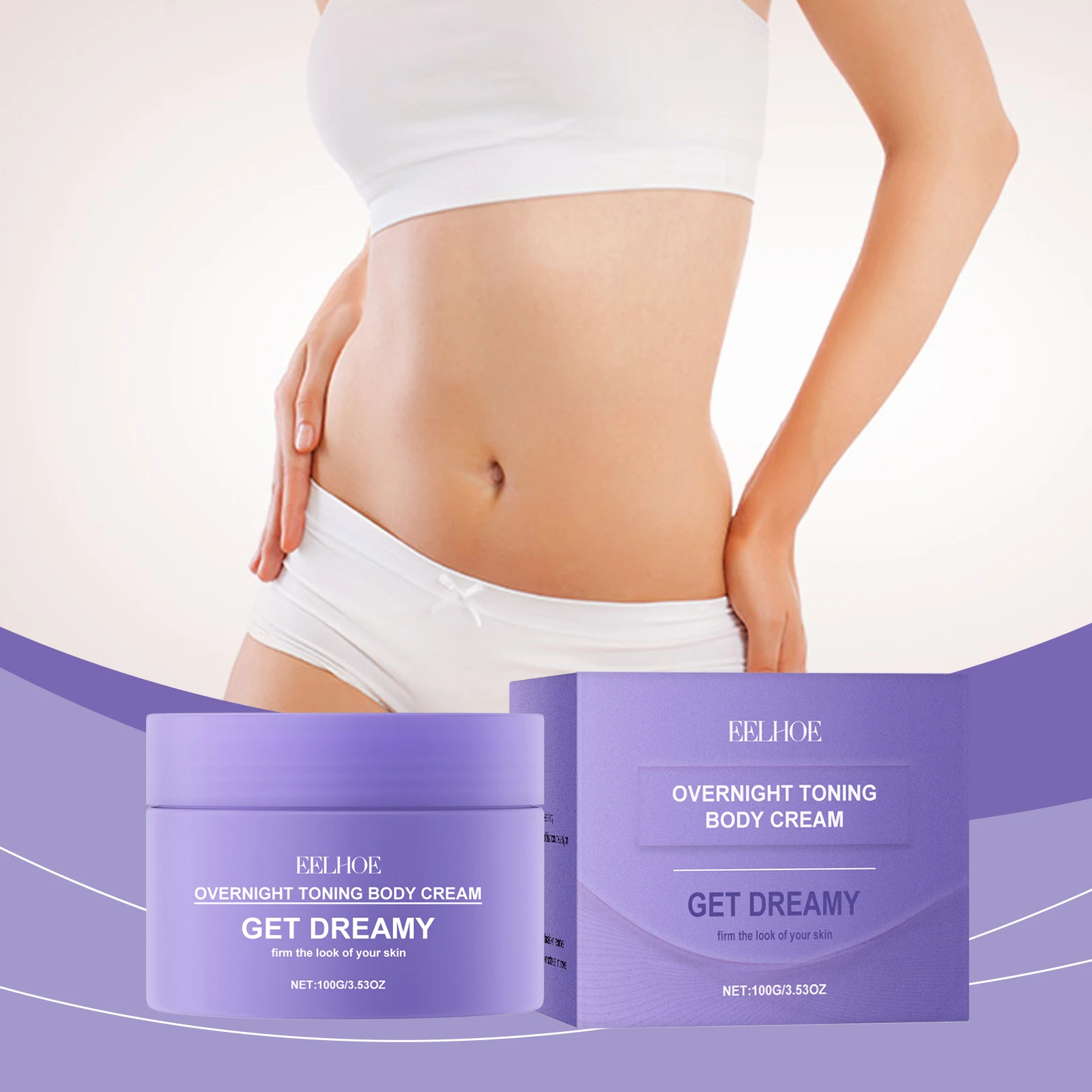 

Body Firming Cream, Toning & Moisturizing Body Lotion, Elasticity Care & Daily Massage Treatment
