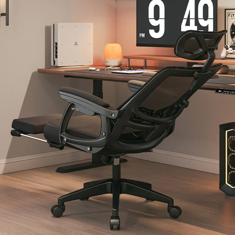 Swivel Study Office Chair Ergonomic Computer Bench Gaming Chair Mesh Mobile Conference Sillas De Oficina Postmodern Furniture