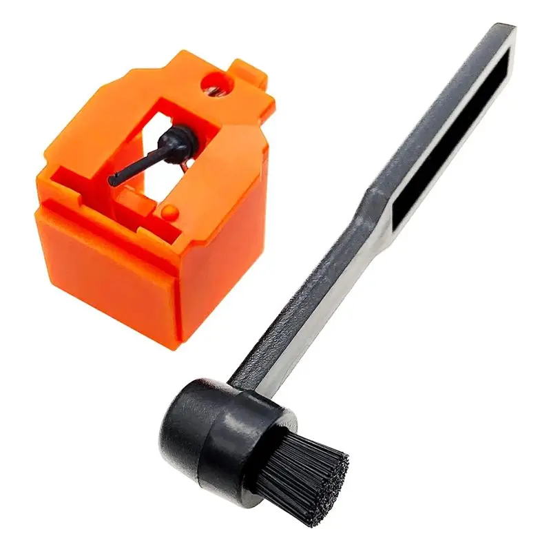 AB33-ATN3600 Diamond Turntable Stylus With Cleaning Brush, Record Player Needles For Audio-Technica AT-PL50,AT-LP60,AT-PL300