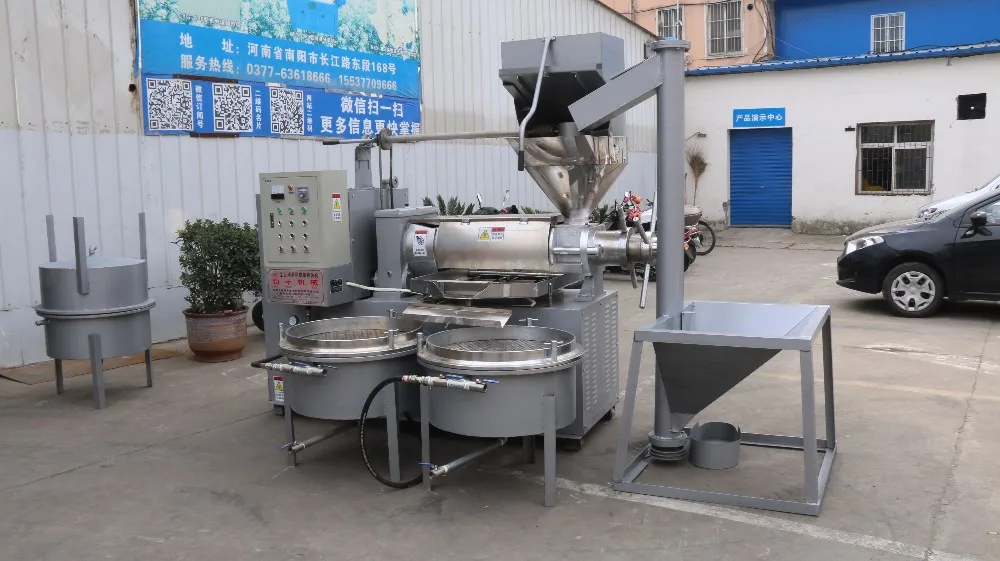 Large Capacity Commercial Use Cold Oil Press Machine Of Sunflower Copra Groundnut Oil Extraction Machine