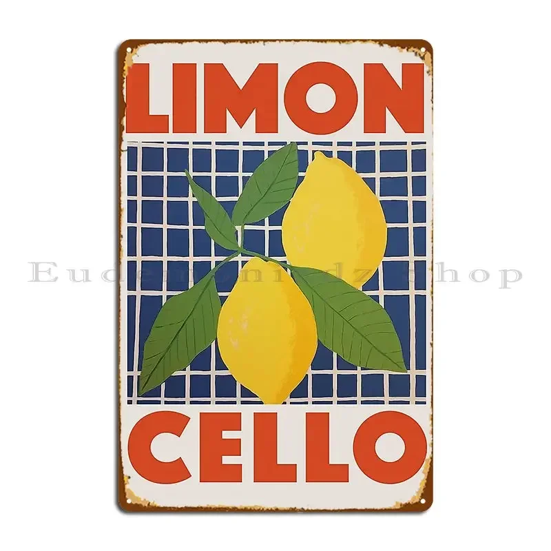 Limoncello Jasonstreets Metal Plaque Poster Retro Plaques Iron Printing Cinema Tin Sign Poster 16x12inch 40x30cm