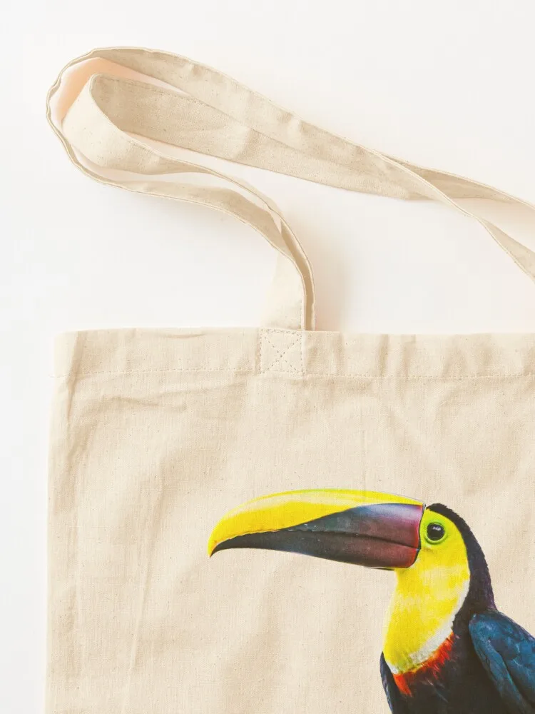 Toucan on a Branch Tote Bag Women's bags Custom bag Canvas shoulder bag Canvas