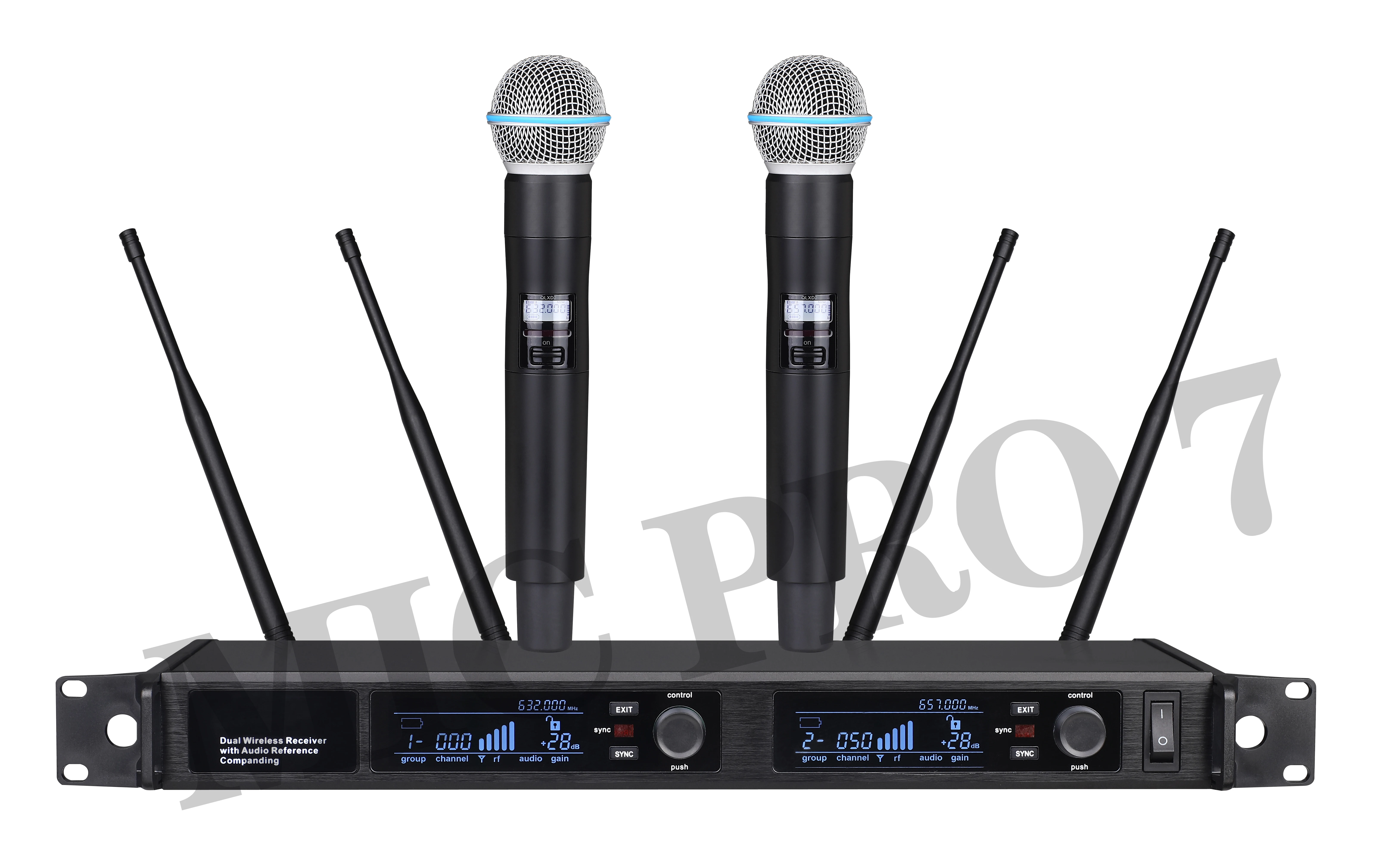 Microphone accessories QLX-24D B58-600 for Singing karaoke, church stage performance, conference room