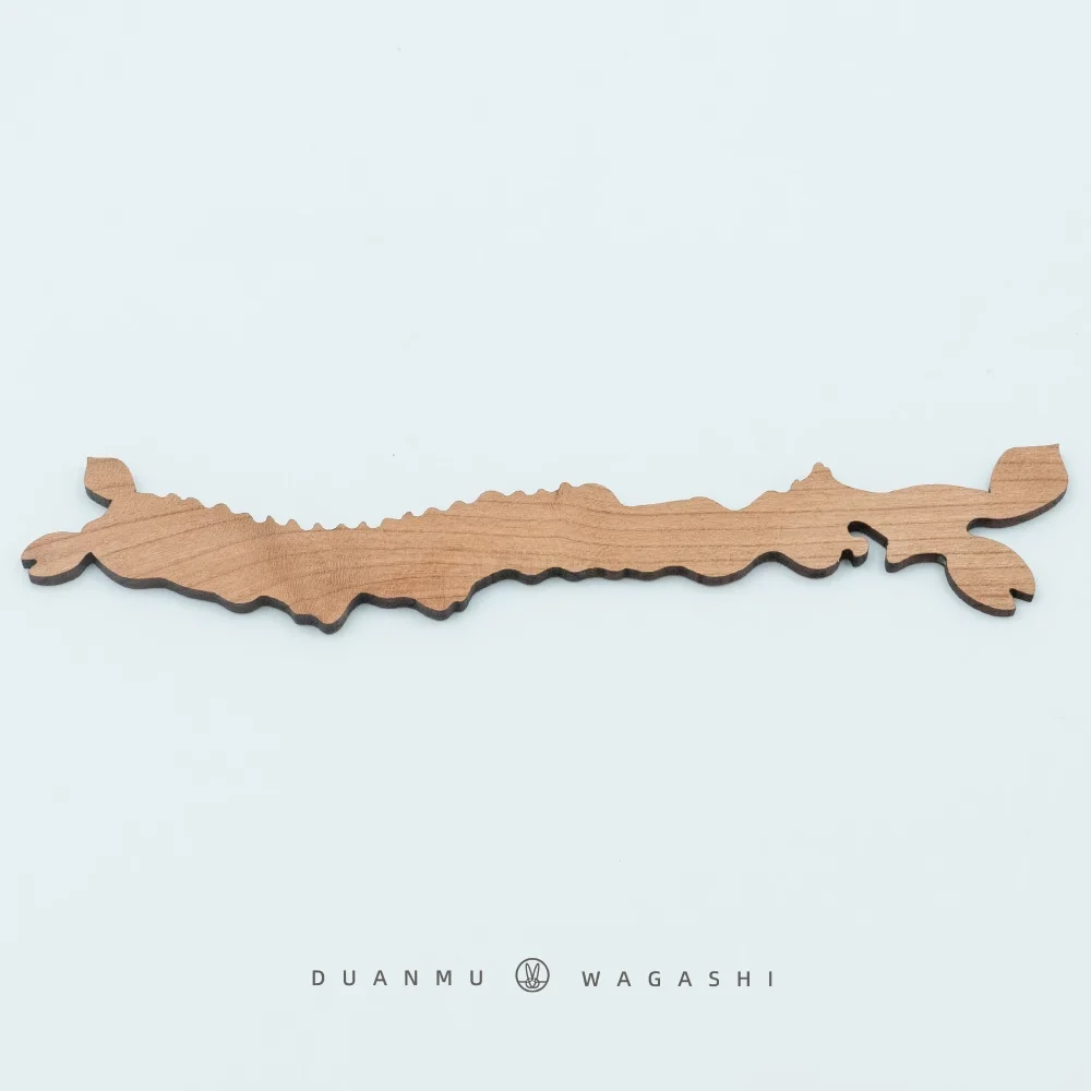 

shaping flower pattern flower pressing stick Japanese wagashi tool fruit wooden press modelling