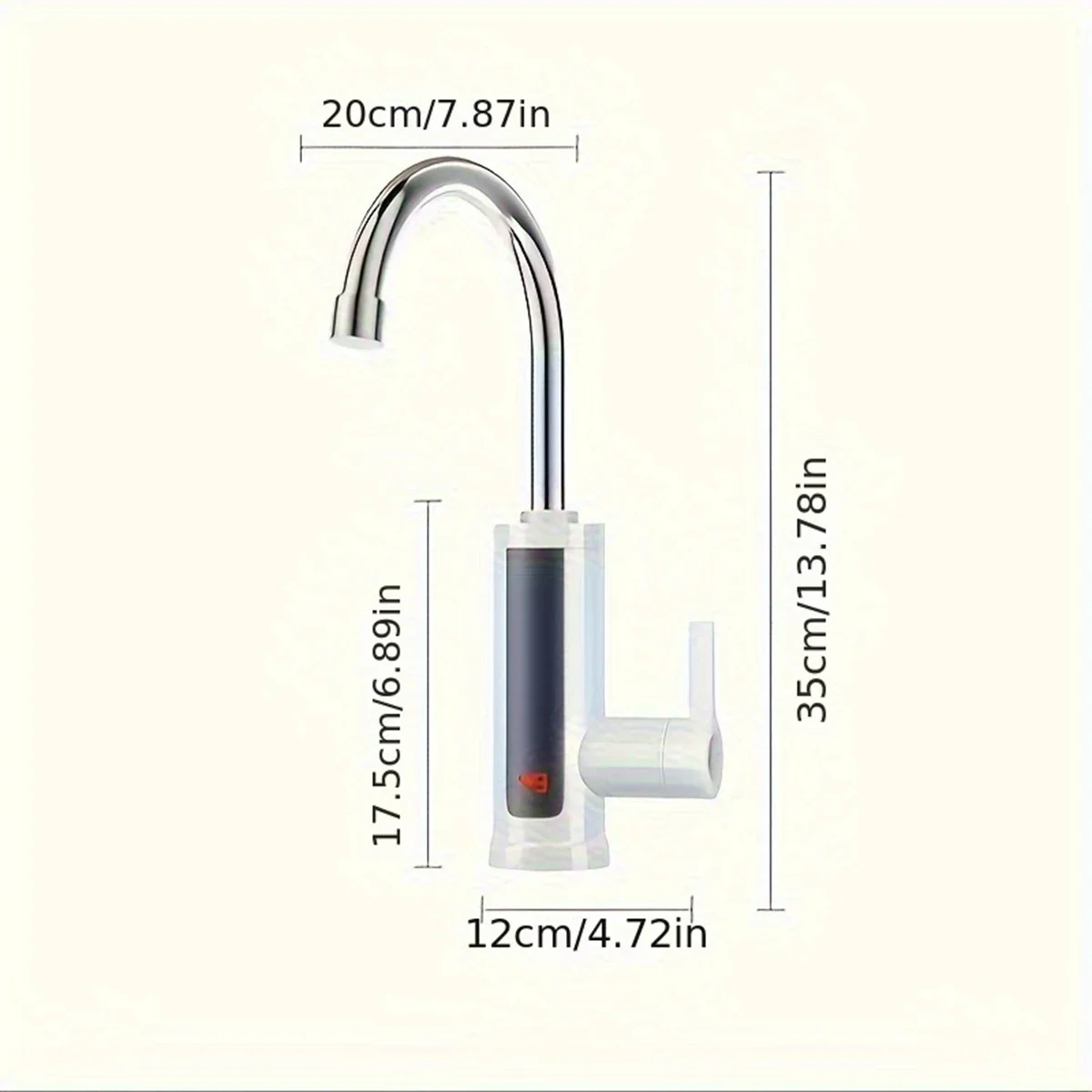 즉각적인 디지털 디스플레이 전기 주방 및 욕실 급속 가열 수도꼭지 RX-011