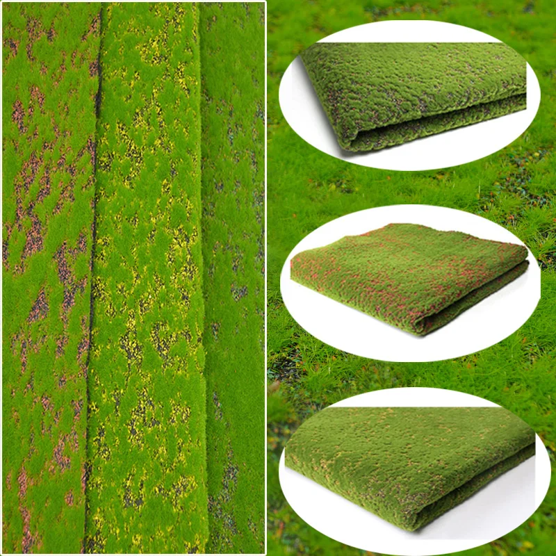 

Simulation Grass Mat Artificial Turf Model Lawn For DIY Sand Table Building Lawn Scene Layout Size 25x50cm Diorama Materials