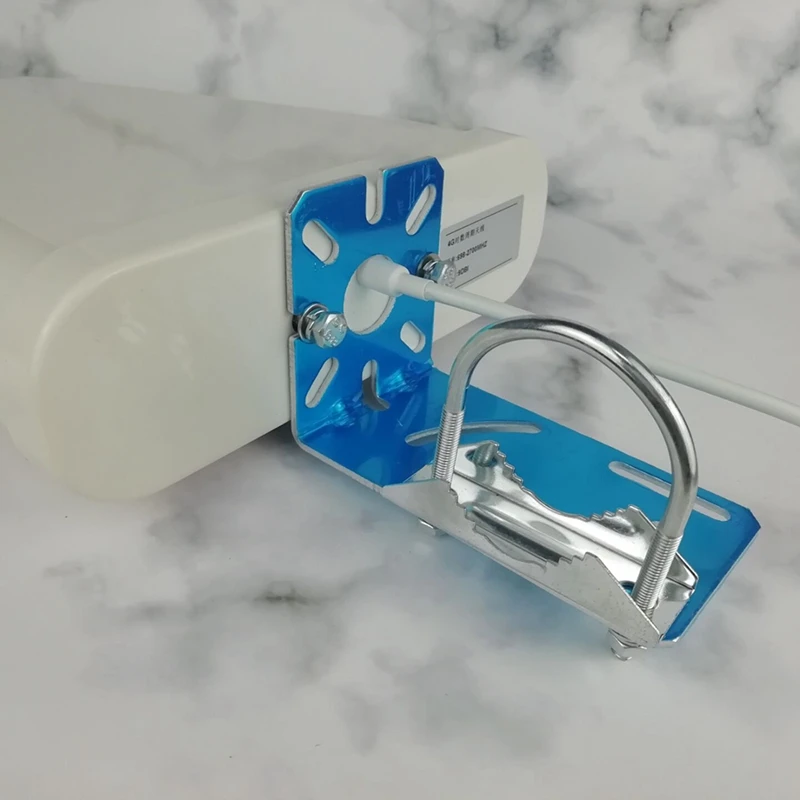 Support d'antenne en forme de L pour Patch d'extérieur, Fixation en forme de U, Installation de poteau de maintien