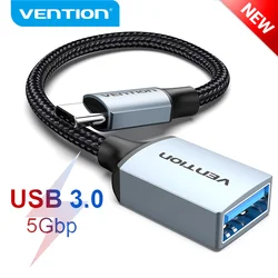 Vention USB C do USB OTG Adapter USB 3.0 2.0 Type-C OTG Złącze kabla danych do Samsung GalaxyS MacBook Pro Adapter USB C