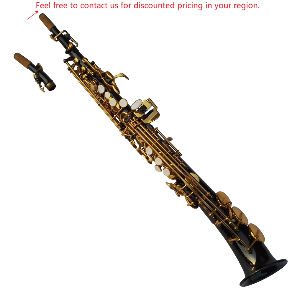 

Saxophone Soprano Curved Bell Sax Good Quality Cheap Price
