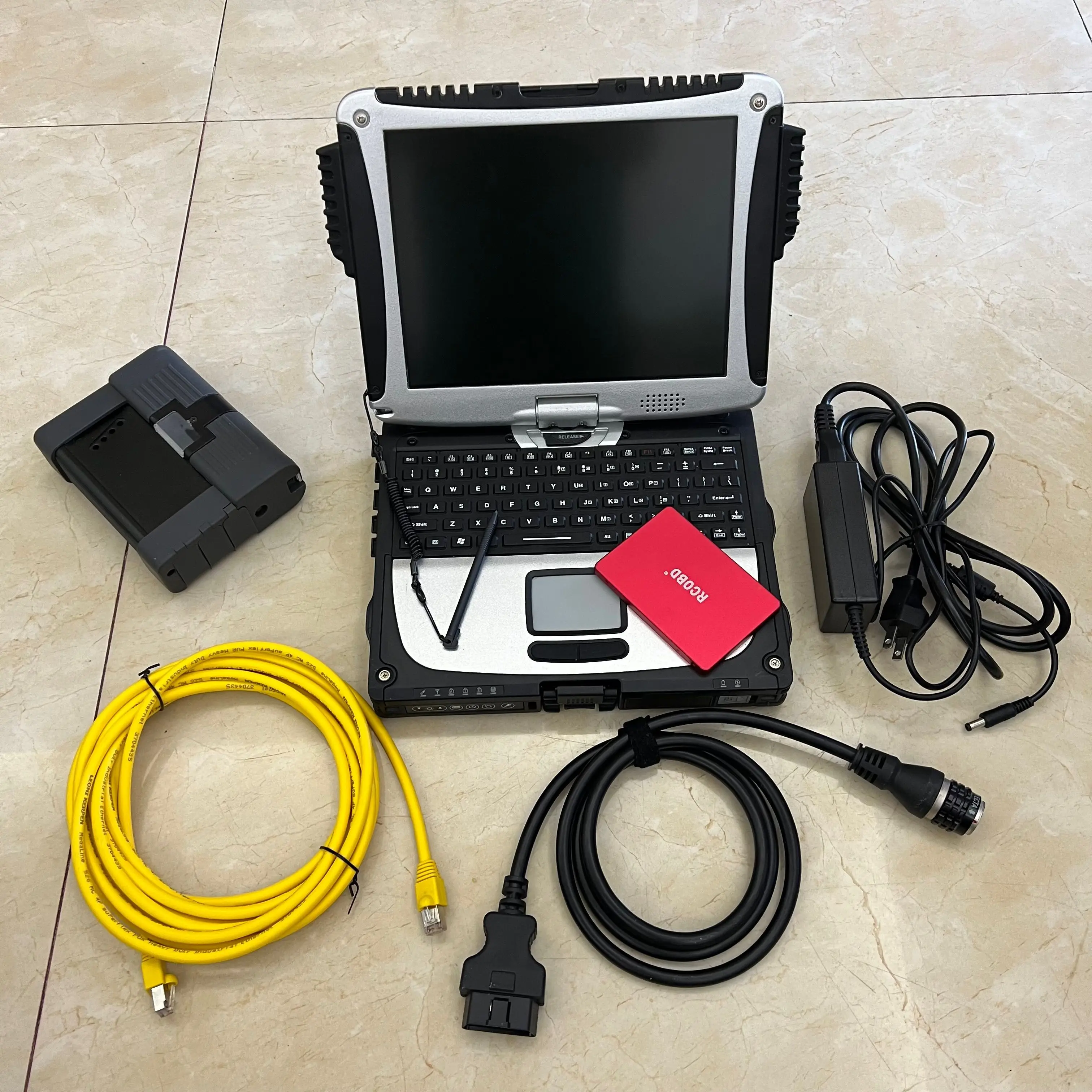 Auto Diagnostic Tool Icom Next Cars V11.2024 D4.50 Latest Software in Touch Toughbook Laptop CF19 I5 4G 1TB SSD Ready to Work