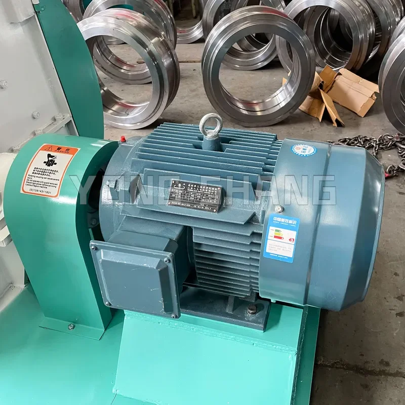 Recycling Machine 2026 Liyang YS SFSP112*30 5-6ton/h 55kw Electric Hammer Mill For Animal Feed Processing High Productivity