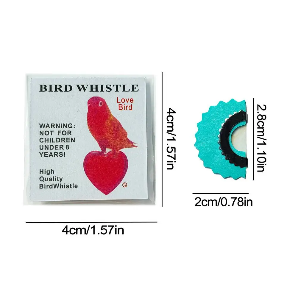 Magic Birdcall Whistle Toy Fun Animal Sound Whistle for Kids Adults Realistic Bird Chirping Entertainment Tool Accessories