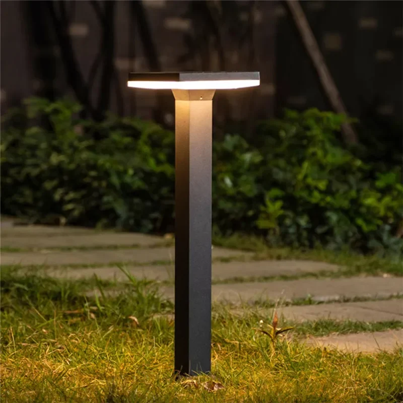 APRIL Contemporary Outdoor Lawn Lamp LED Electric Waterproof Villa Garden Courtyard District Residential Quarters Lawn Lamp ﻿