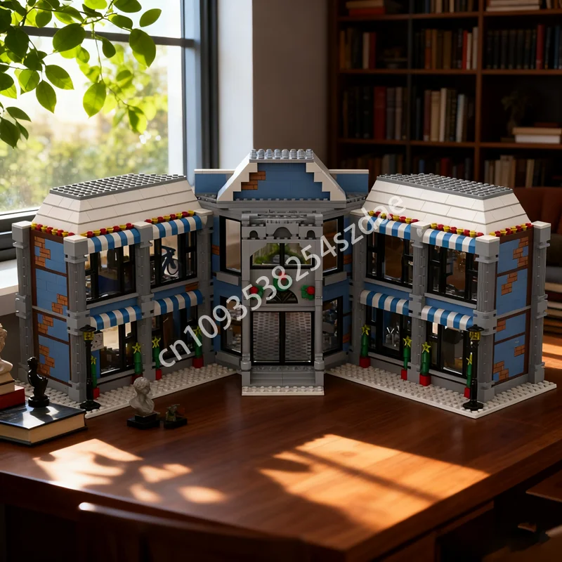 

1902pcs MOC Winter Village Department Store Model Building Christmas Gift Blocks Architecture Creative Idea Toys Education Brick