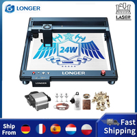Longer Laser B1 20W Laser Engraver Cutter 4-Core Laser Head 450 X 440mm Engraving Area - Eu