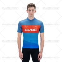 CUBE TEAMLINE Bicycle jersey suit Men's bicycle cube cycling suit Summer short-sleeved MTB ropa cicsmo hombre maillot