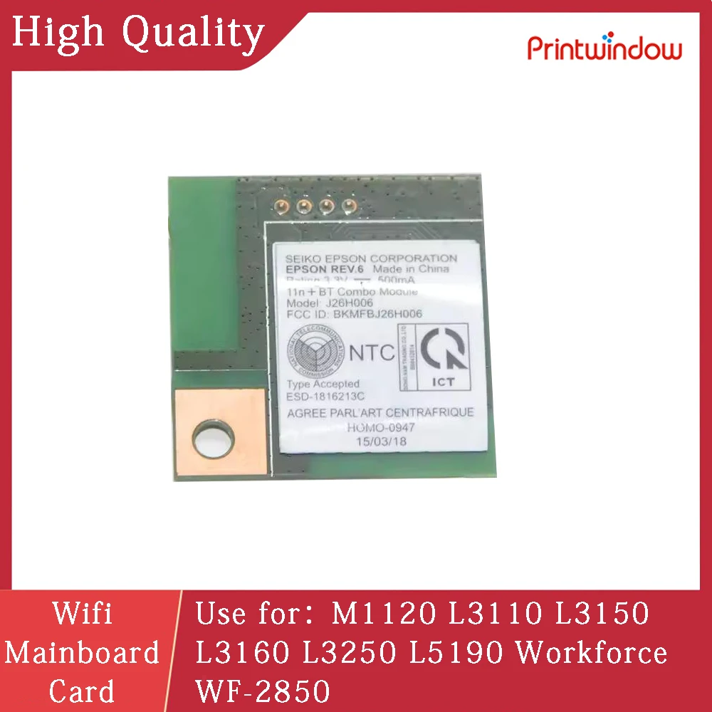 5X J26H006 B06 Wireless LAN MINI USB Module Wifi Mainboard Card For EPSON M1120 L3110 L3150 L3160 L3250 L5190 Workforce WF-2850