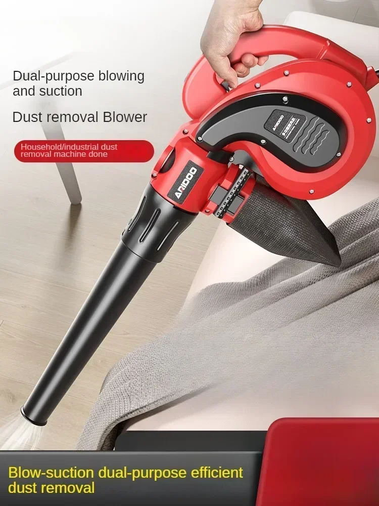 new 220V High-Power Dust Removal Hair Dryer Mini Blower Computer Clean-Up Gun Industrial Vacuum Cleaner Blow Dryer