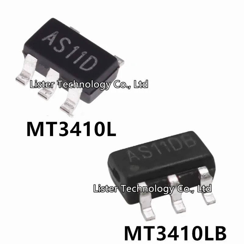 20~200PCS/Lot New MT3410L MT3410LB SOT23-5 Marking: AS11D AS11DB MT3410 DC-DC SMD