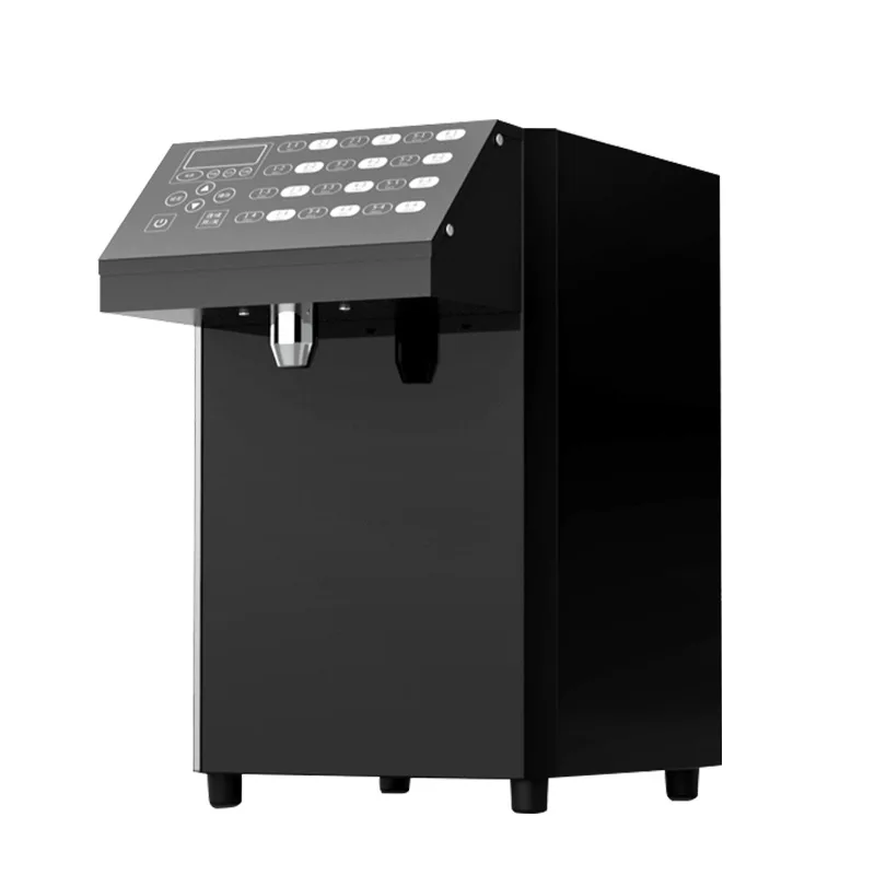 Fructose machine Commercial 16-button syrup dosing machine Intelligent memory button Automatic sugar milk tea shop Coffee shop