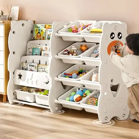 책장 어린이 책장 어린이 도서관 책장 어린이 책장 서점 방 서점 가구 보관소 Songmics Baby