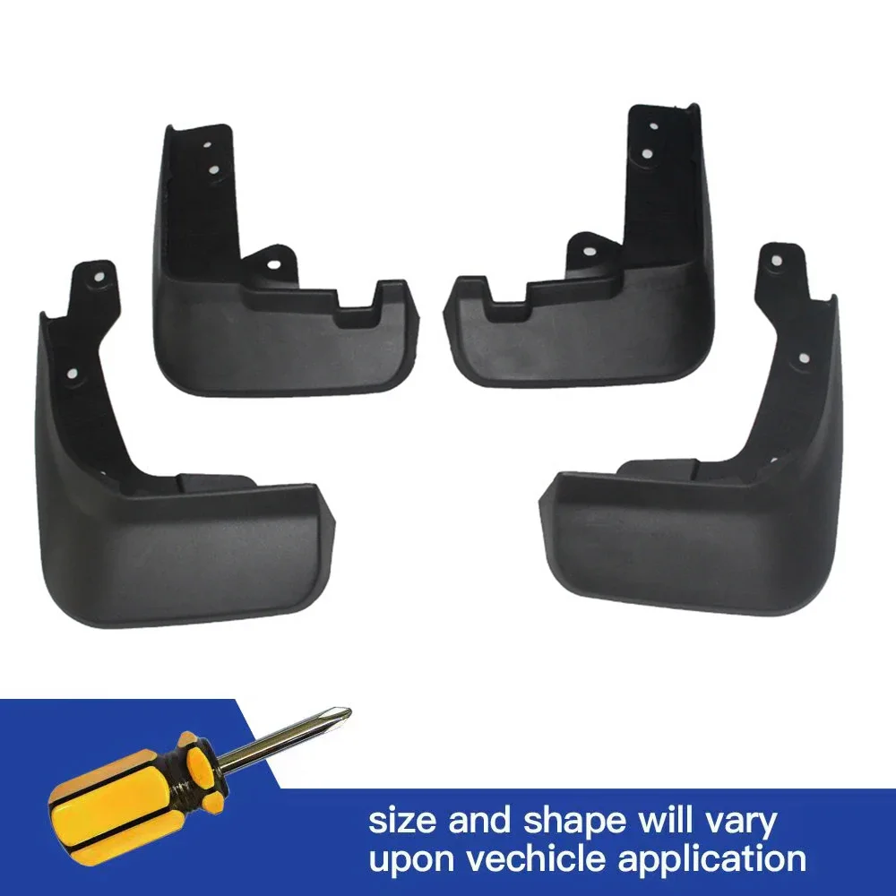 

4Pcs Front & Rear Mud Flaps Splash Guards Mudguards Black For Mazda CX-8 CX 8 CX8 2017 2018 2019 2020 2021 2022