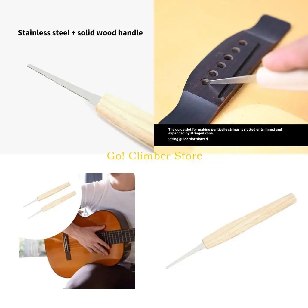 Q84C Acoustic Guitar String Slotting Sawing For Improved Sound Resonance Easy to Install
