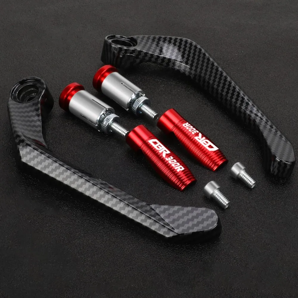 

FOR HONDA CBR300R CBR 300R CBR300 R 2011-2024 Motorcycle 7/8" 22MM Handlebar Handguard Brake Clutch Levers Hand Guard Protector