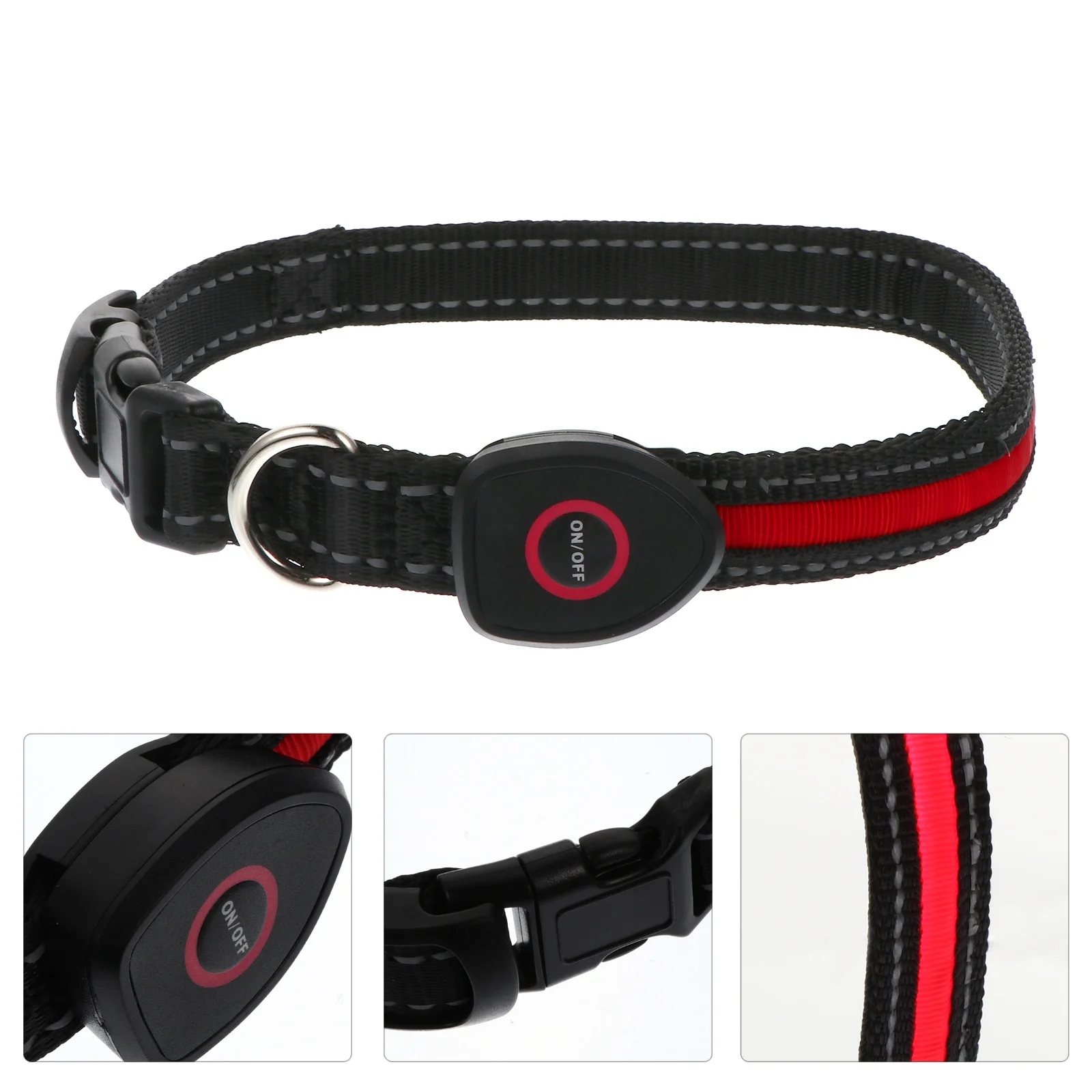 

1 set Glowing Pet 50Cm Usb Charging Dog Collar Night Luminous Led For Safety Outdoor Walking Flashing Dog Collar Pet Supplies