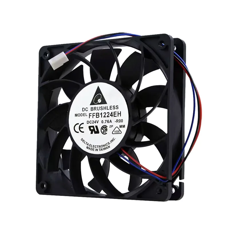 NEW ORIGINAL FFB1224EH-R00 24V 0.76A 12025 120*120*25mm 12cm COOLING FAN