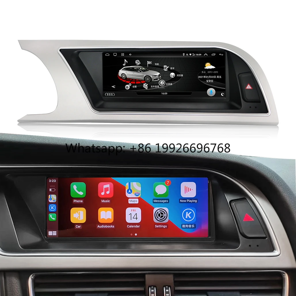 

Original Style Touch Screen 8 CORE Android 13 Car DVD Player Stereo Auto GPS Navigation for Audi A5 2009-2016 Wifi Carplay