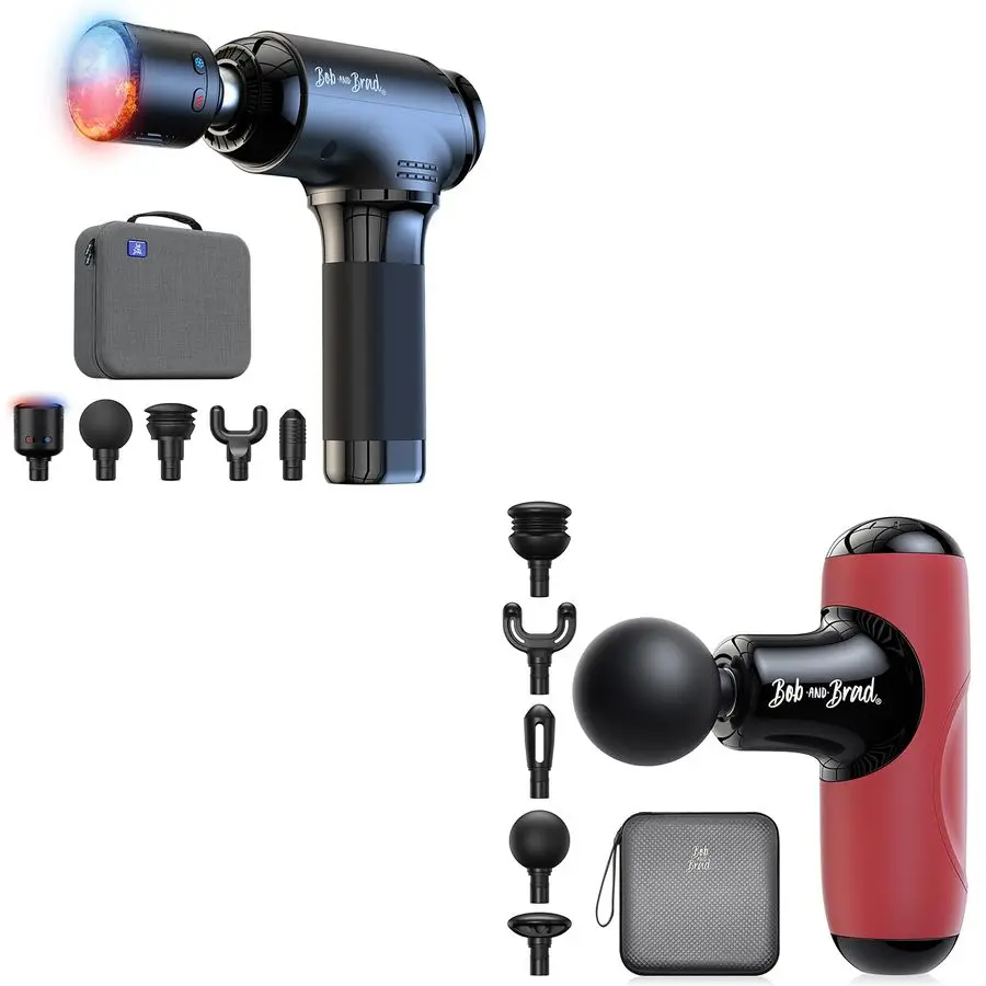 

AND BRAD T2 Pro Massage Gun and Q2 Mini Massage Gun