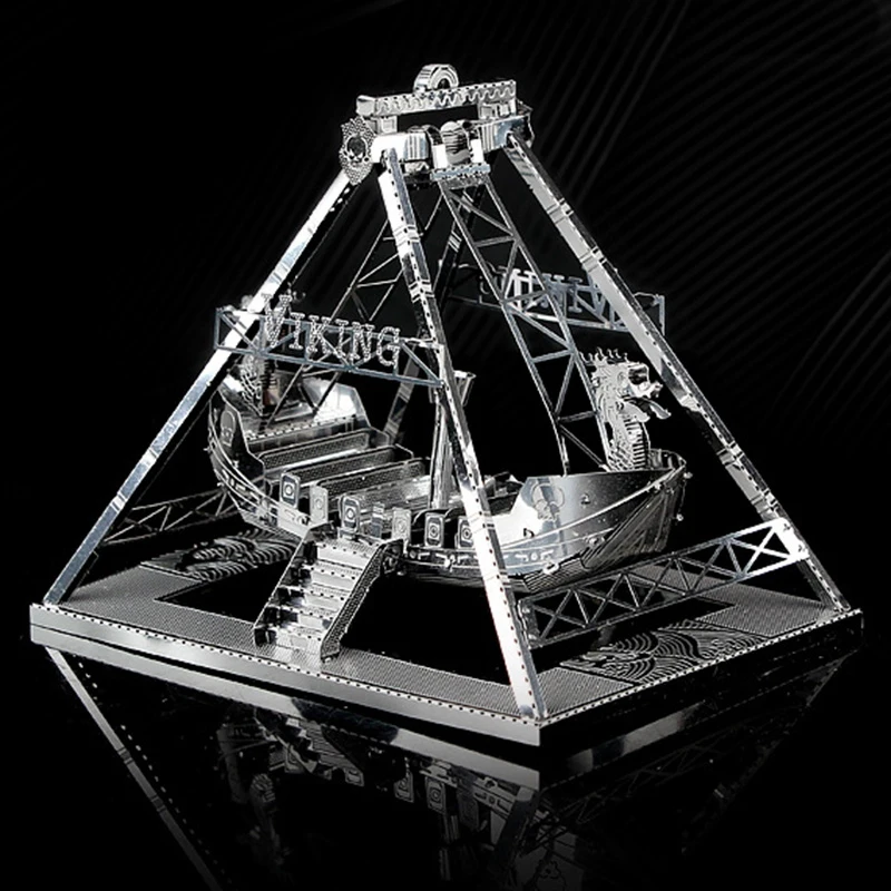 A78I 3D комплект металлической модели корабль викингов сборная модель DIY вырезанная игрушки-головоломки для взрослых оригинальность
