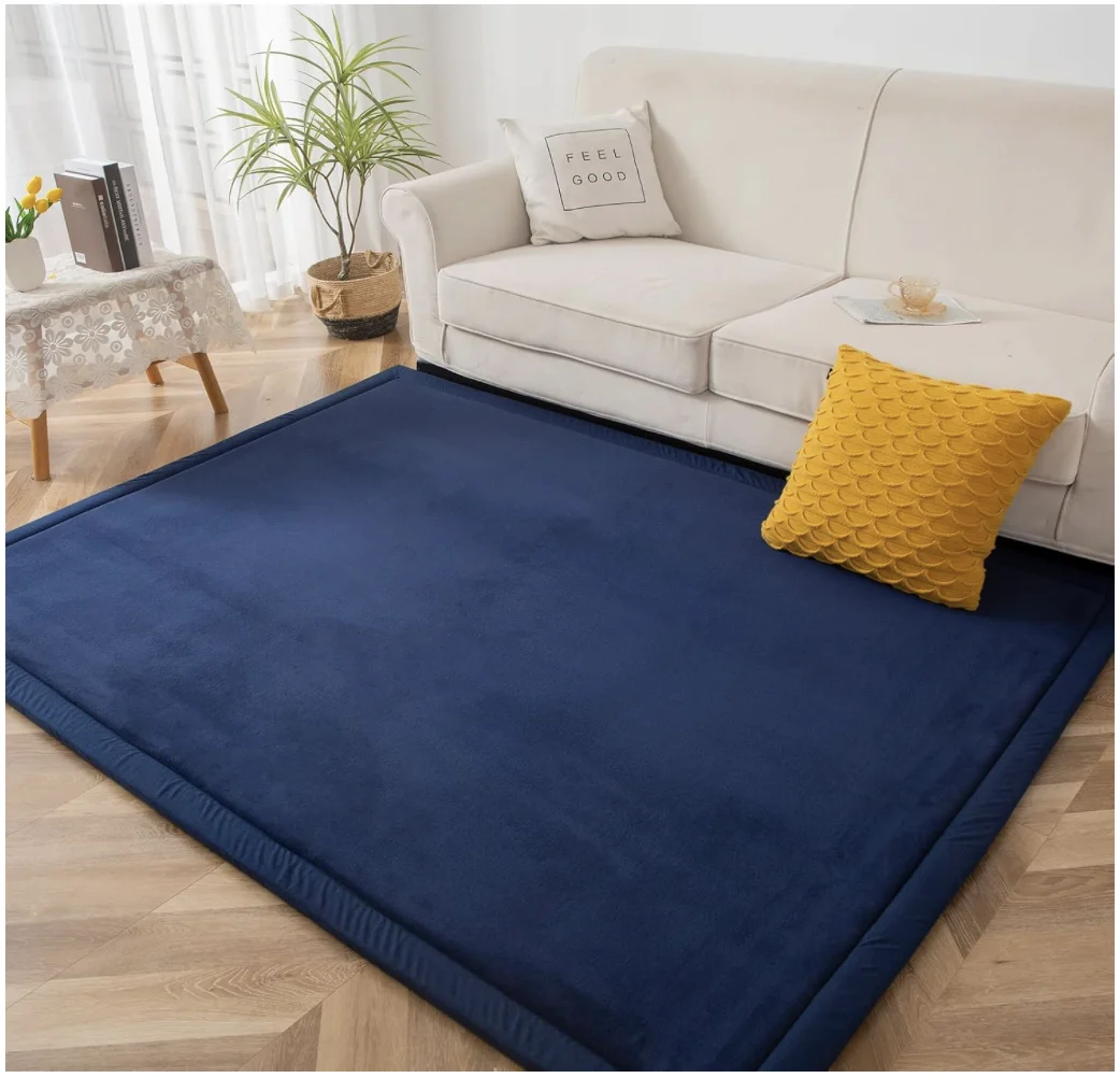 

Coral velvet padded non-slip carpet children's tatami mats bay windows custom mats Bedroom Lving Room Rug Floor Rugs