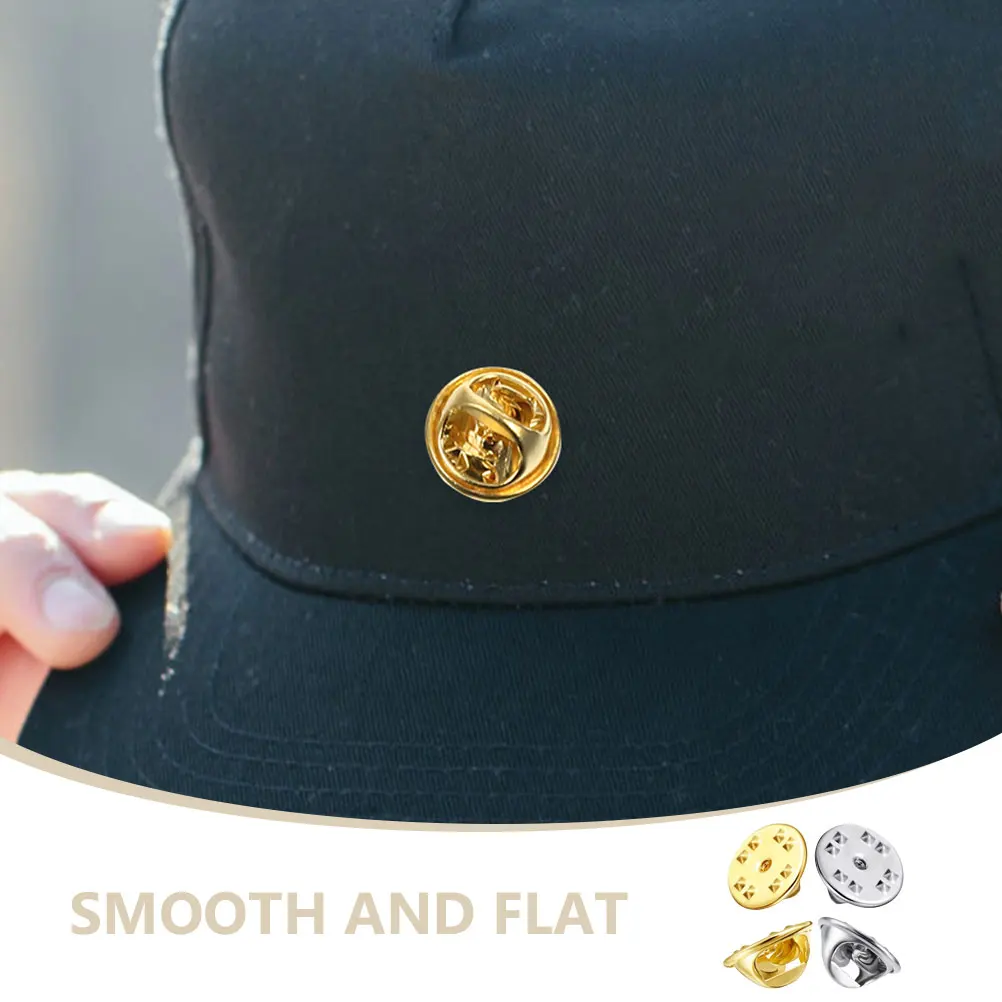 

50Pcs Metal Pin Backs for Lapel Pins Brooches Tie Tacks Citation Bars Jewelry Making DIY Accessories Craft Projects Small