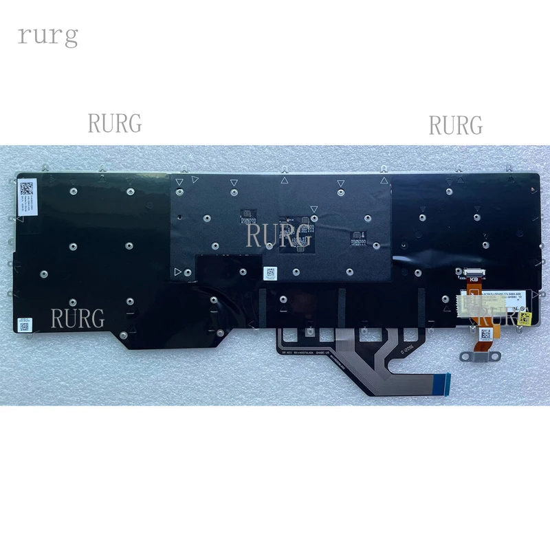 R+  for Dell Alienware M17 R2 R3 R4 Portable computer keyboard replacement part Belt RGB Backlight