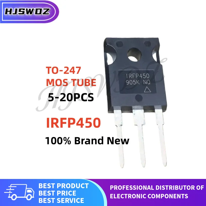 5/10/20PCS IRFP450 IRFP450PBF TO-247 N-channel MOSFET Field effect transistor New