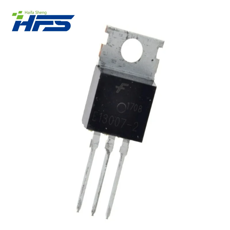 10PCS MJE13007 E13007-2 TO-220 computer switching supply POWER TRANSISTOR 8.0 AMPERES 400 VOLTS 80/40 WATTS