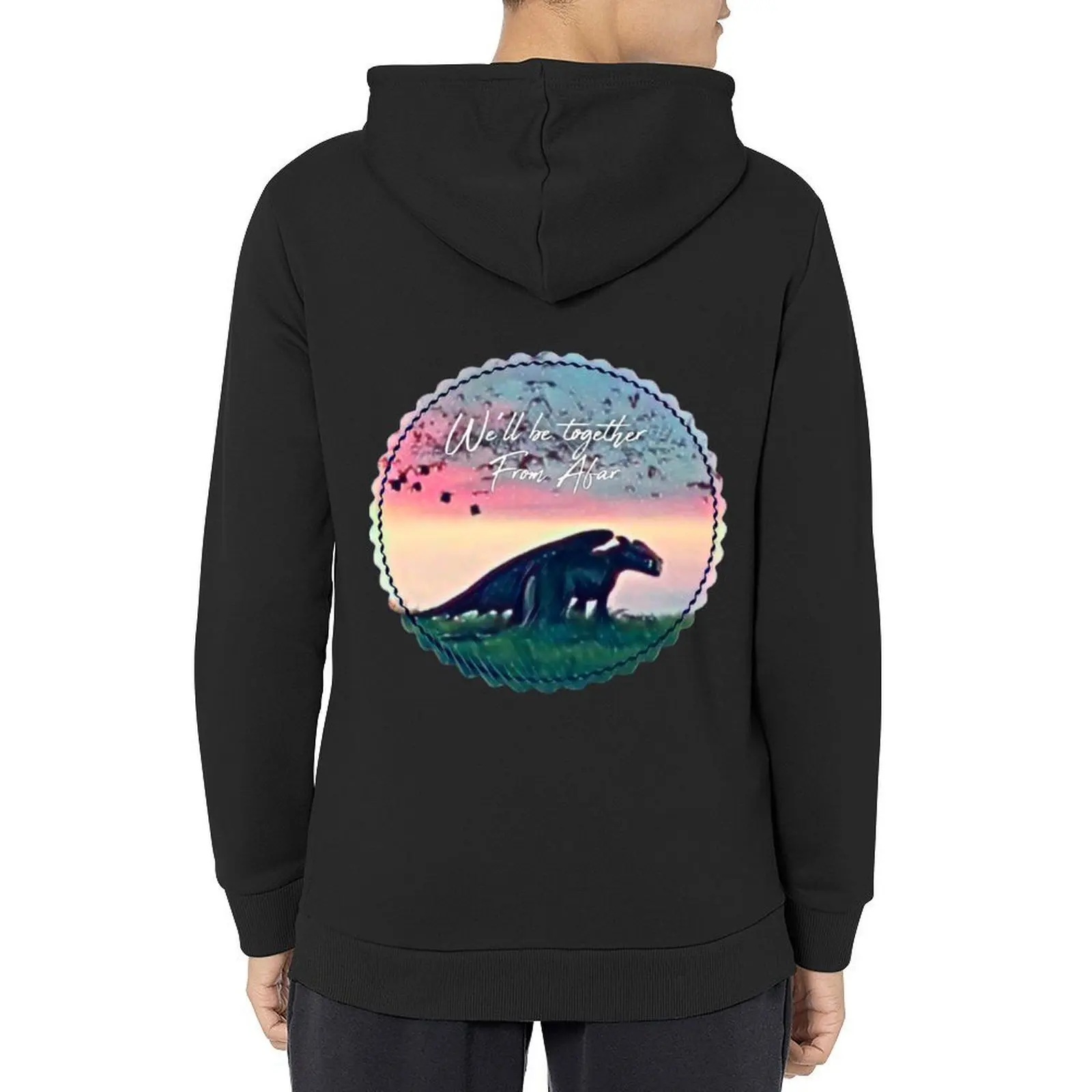 

Together From Afar Hoodie mens clothes autumn clothes men's clothes male hoodie men