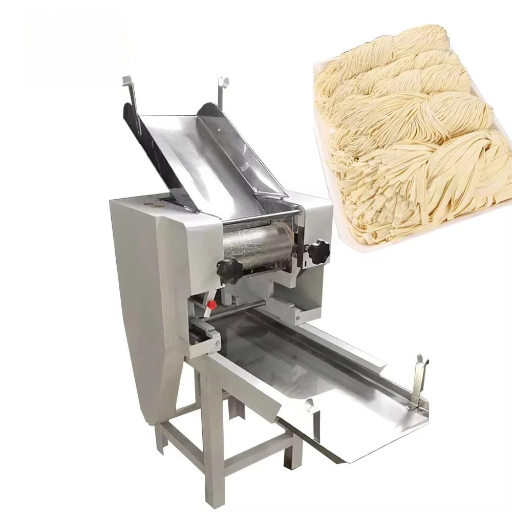 

2022 New Design Noodle Making Machine Dough Sheeter Machine Semi-automatic Dough Pressing Machine