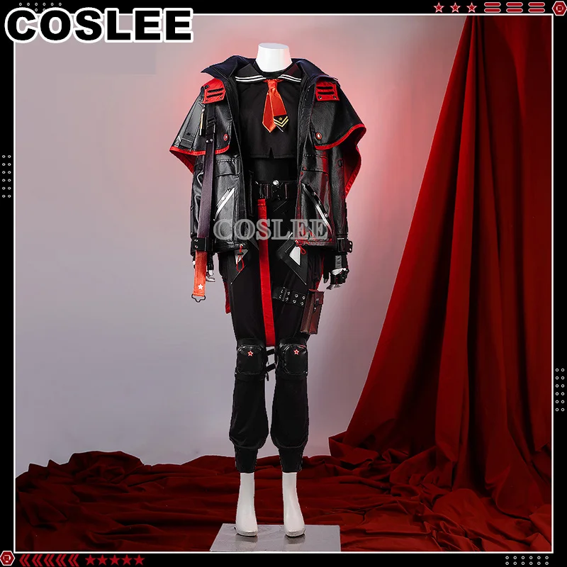 

COSLEE NIKKE Eunhwa Cosplay Costume The Goddess Of Victory Game Suit Handsome Uniform Role Play Halloween Party Outfit Men S-4XL