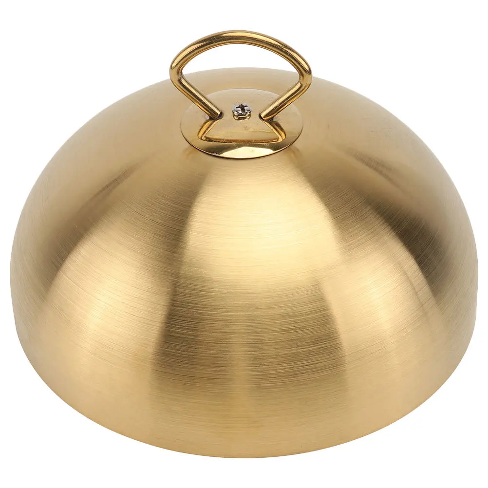 

Stainless Steel Steak Cover Dome Shape Food Protective Cover For Kitchen Party Bbq Plate Covers Dinner Plates