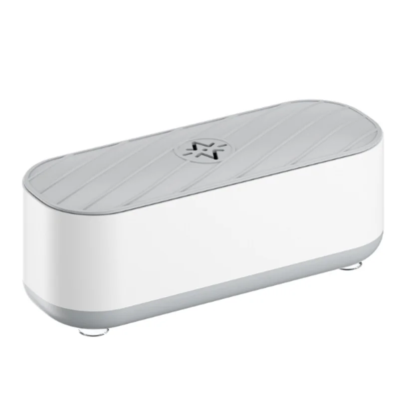 45kHz Ultrasonic Jewelry Cleaner for Rings, Earrings, Necklaces, Watches - Compact, Safe, Quick Cleaning with Temperature Contro