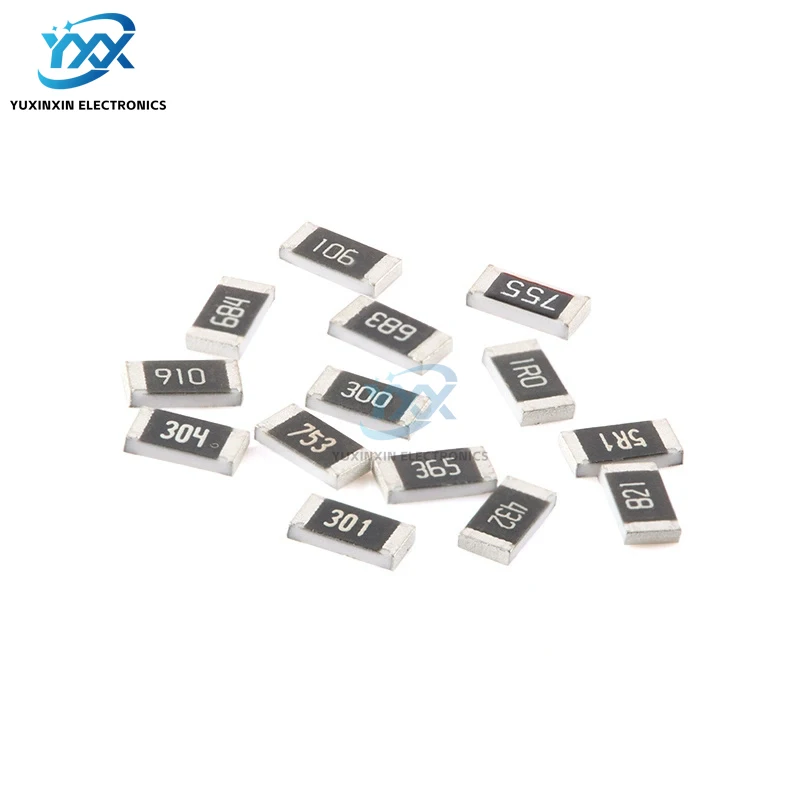 100pcs 5% 1206 resistor SMD 0R ~ 10M 1/4W 0 0.1 1 10 100 150 220 330 ohm 1K 2.2K 4.7K 10K 100K 1R 10R 100R 150R 220R 330R 1M 10M