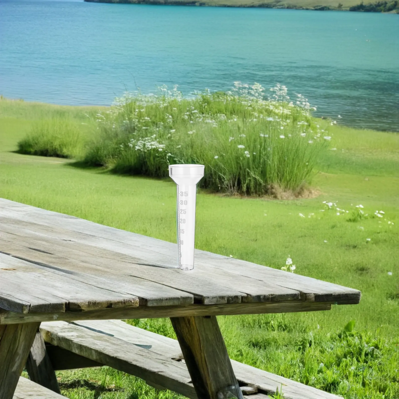 

1 шт. пластиковый дождемер-контейнер, прозрачный измеритель осадков, инструмент для измерения дождя, для сельского хозяйства, метеорологических и климатических исследований