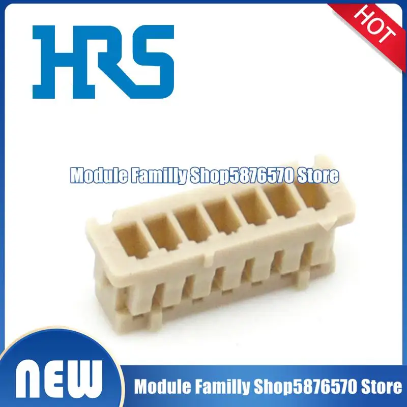 100/ชิ้น/ล็อตขั้วต่อ DF13-7S-1.25C ใหม่และดั้งเดิม