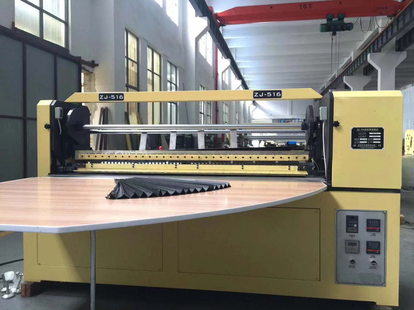 cloth fabric pleated mesh production pleating machine folding machine